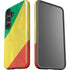 Republic of the Congo Flag Distressed Galaxy S25 Impact Case